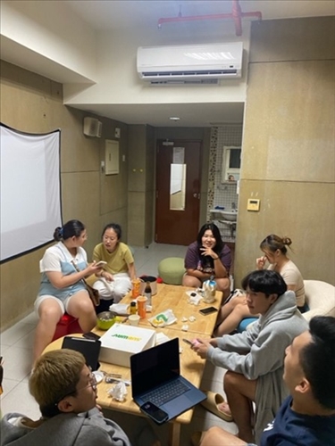 同學們之間的交流