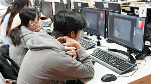 講師示範透視應用