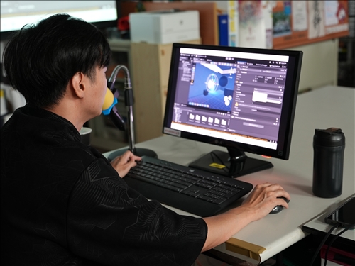 使用遊戲場景專案講解的業師