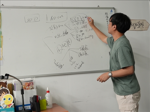 業師透過實際舉例講解ADSET