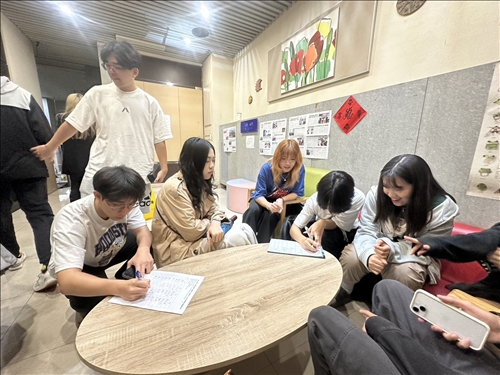 同學們之間的交流