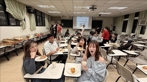 和教授能有一起吃飯聊天的機會