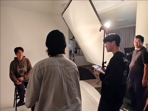 學生們實作現場照