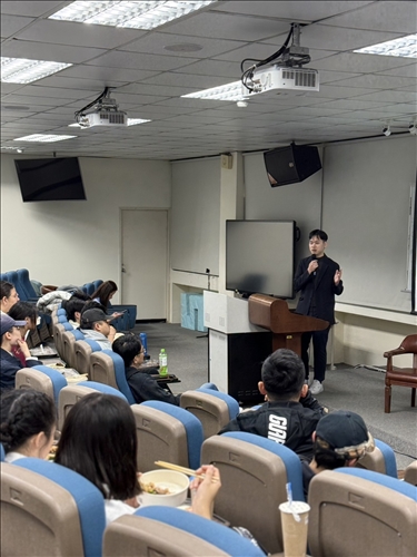 學長在QA問答環節分享經驗