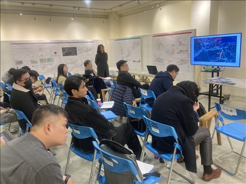 黃鈺翔同學發表其對於文化資產保存與礦業文化路徑之研究成果