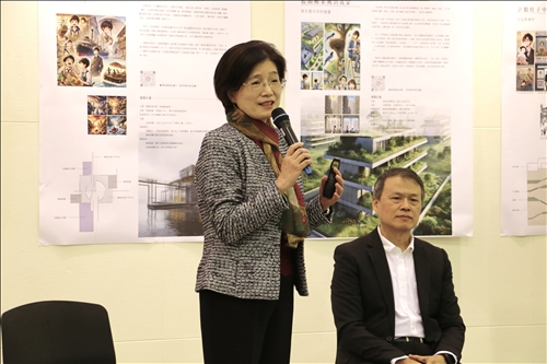 邀請教設系潘慧玲老師進行「AI 驅動專業創新教學的作為」對談研習活動	