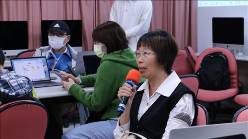 與會老師熱烈參與研習交流與回饋