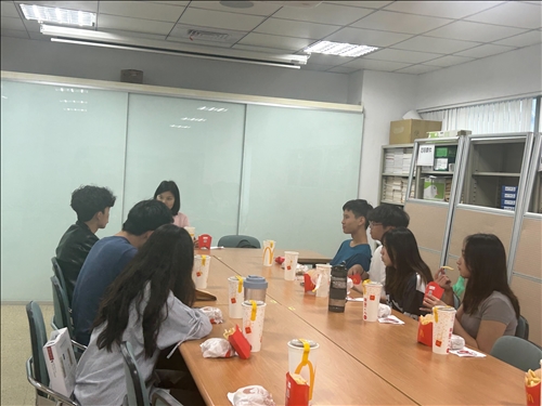 系學會會長鼓勵學弟妹加入系學會