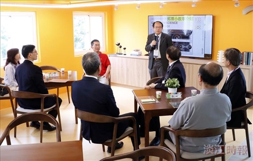 物理數學兩系於騮先科學管2樓新設宜特書苑開放使用，由宜特科技董事長兼總經理余維斌捐款400萬元整修完成。