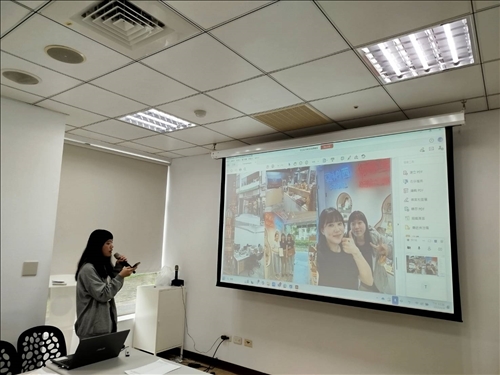 謝安棋同學分享實習成果