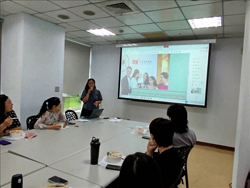 杜佳馨同學分享實習成果