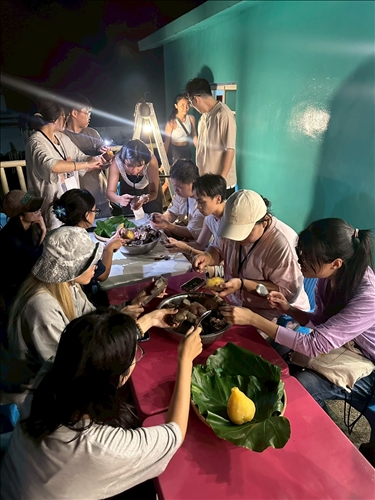 餐桌上的食材處理