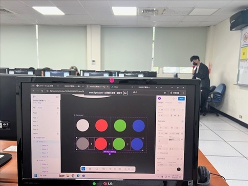 講者解説運用Figma在介面設計上欲達成的目標