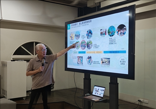 黃瑞茂老師介紹專題1、2主題及內容