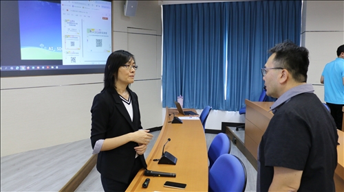 會後教師提問交流