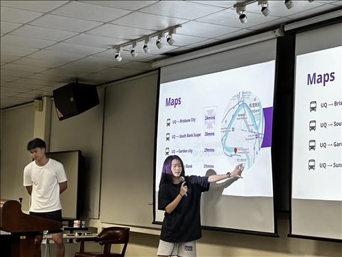 徐嘉敏同學分享在昆士蘭大學的留學經驗