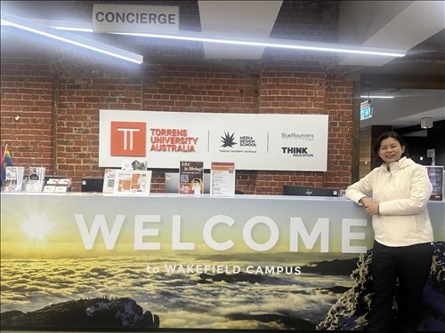 拜訪Torrens Unviersity Adeliade
