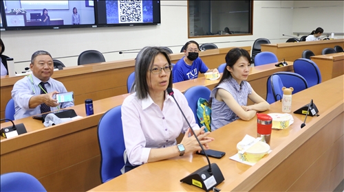 與會老師提問與交流