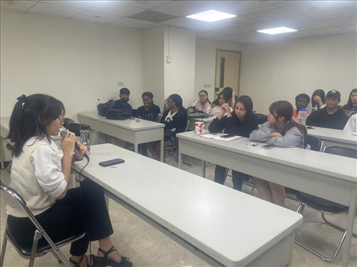 學姊看準備的分享重點。