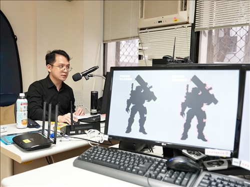 業師說明角色設計的細節差異