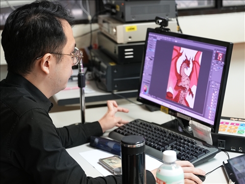 業師分享角色設計的分圖層技巧