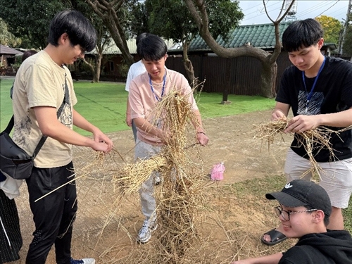 編織稻草人