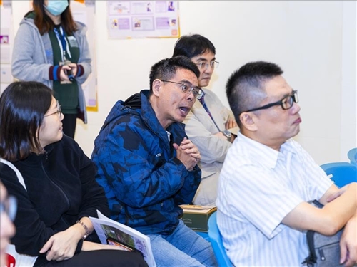 老師對分享內容進行提問