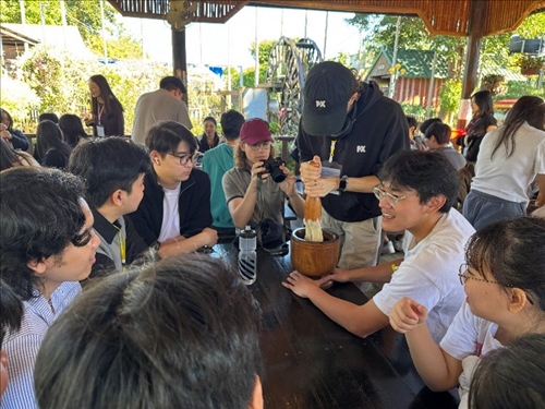 境外生體驗搗麻糬