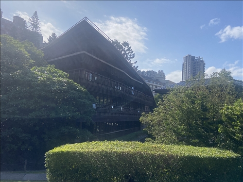 台北市立圖書館北投分館一角