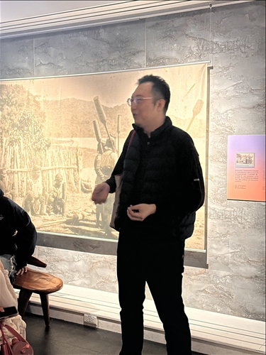 包正豪院長帶領學生參訪