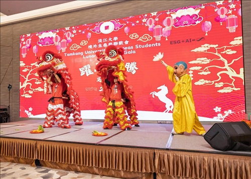 醒獅團表演舞龍舞獅