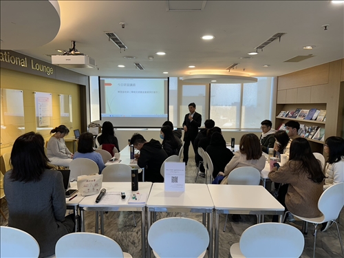 葉劍木國際長致詞