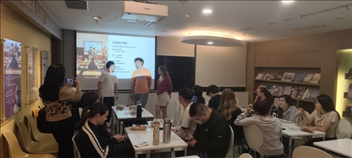 同學們上台分享時間