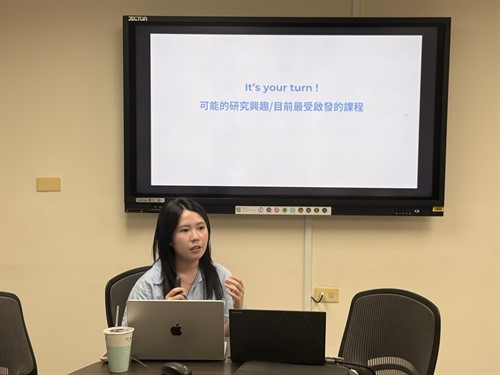 與學弟妹互動過程