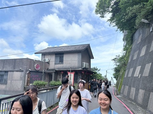 九份地區走讀中