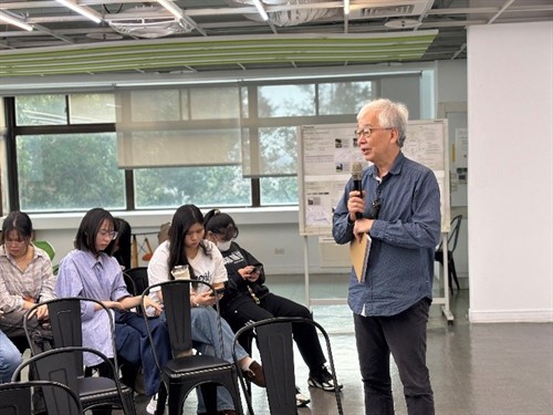 黃瑞茂老師說明如何聚焦問題、辨識需求，並建立提案的論述邏輯。