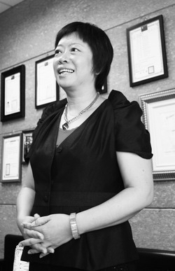 許秀影現為國防大學資管系系主任暨所長、中華專案管理學會理事長。（攝影�黃乙軒）