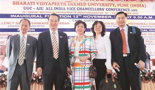 FICHET受邀赴印 張家宜校長論高教管理