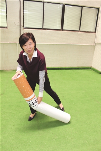 尤臺蓉推禁菸坐擁健康