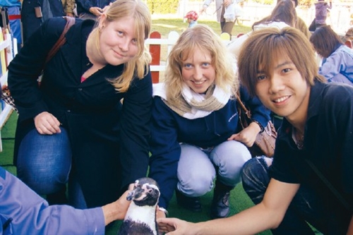 留日試身手  邂逅溫暖的回憶