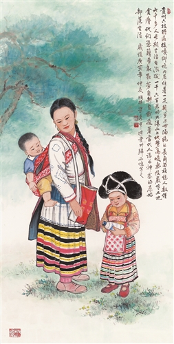 兩岸女畫家聯展 綽約多姿風采獨具